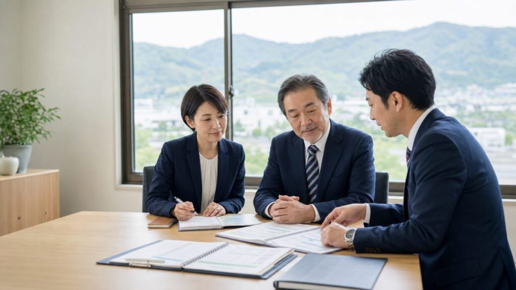 福島の省力化投資補助金支援会社M&Aで案件台帳を確認する専門家ミーティング